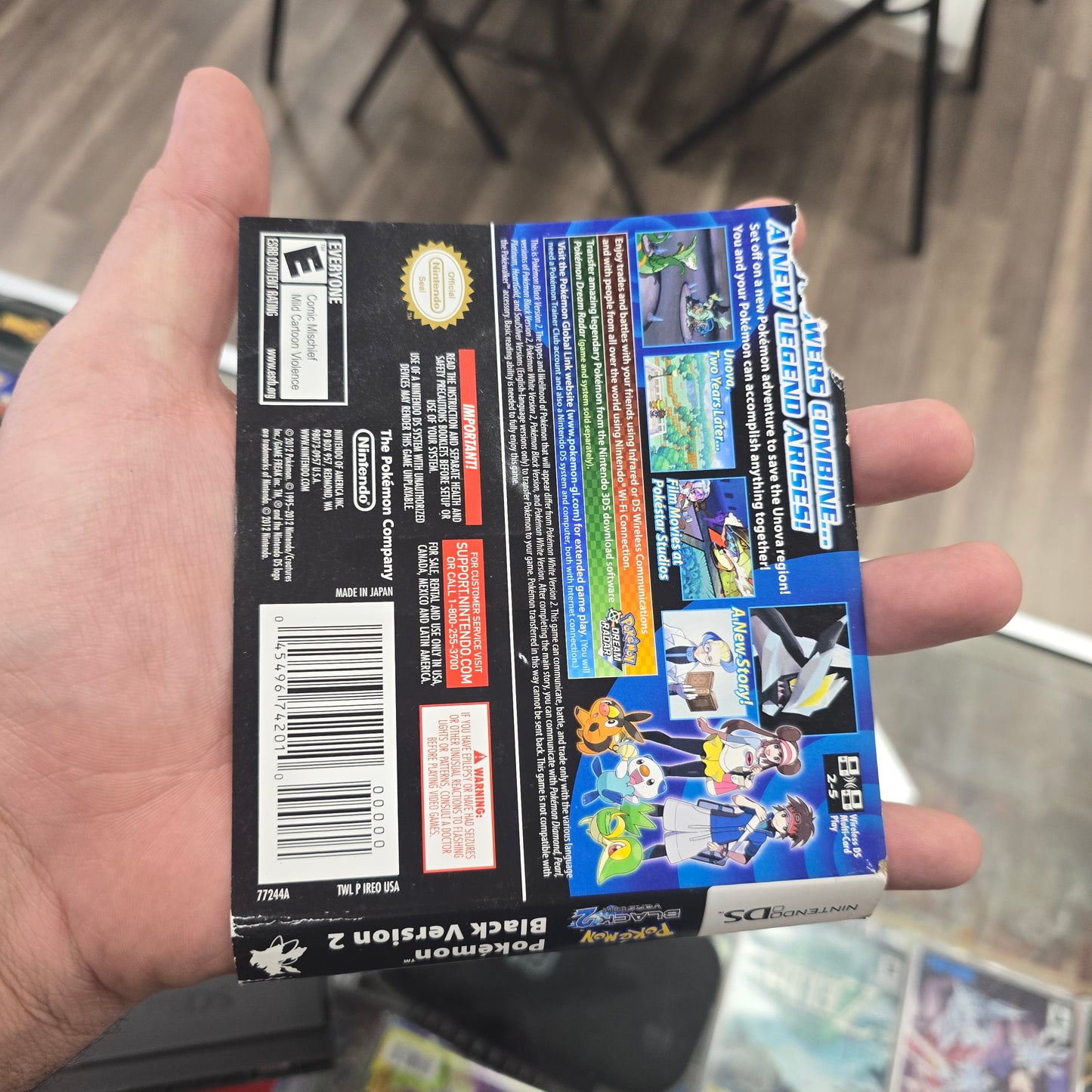 Pokémon Black 2 (Authentic) Nintendo DS
