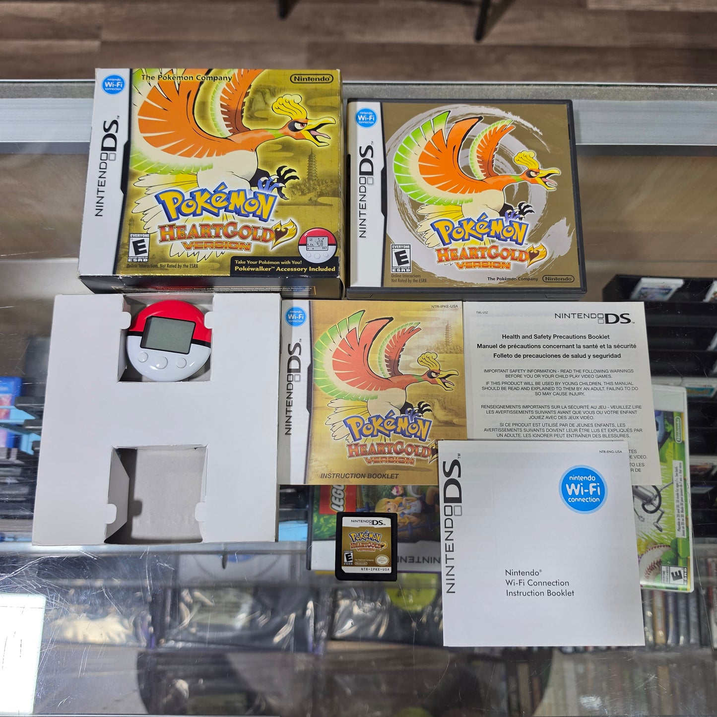 Pokemon HeartGold Version [Pokewalker] [Big Box] Nintendo DS
