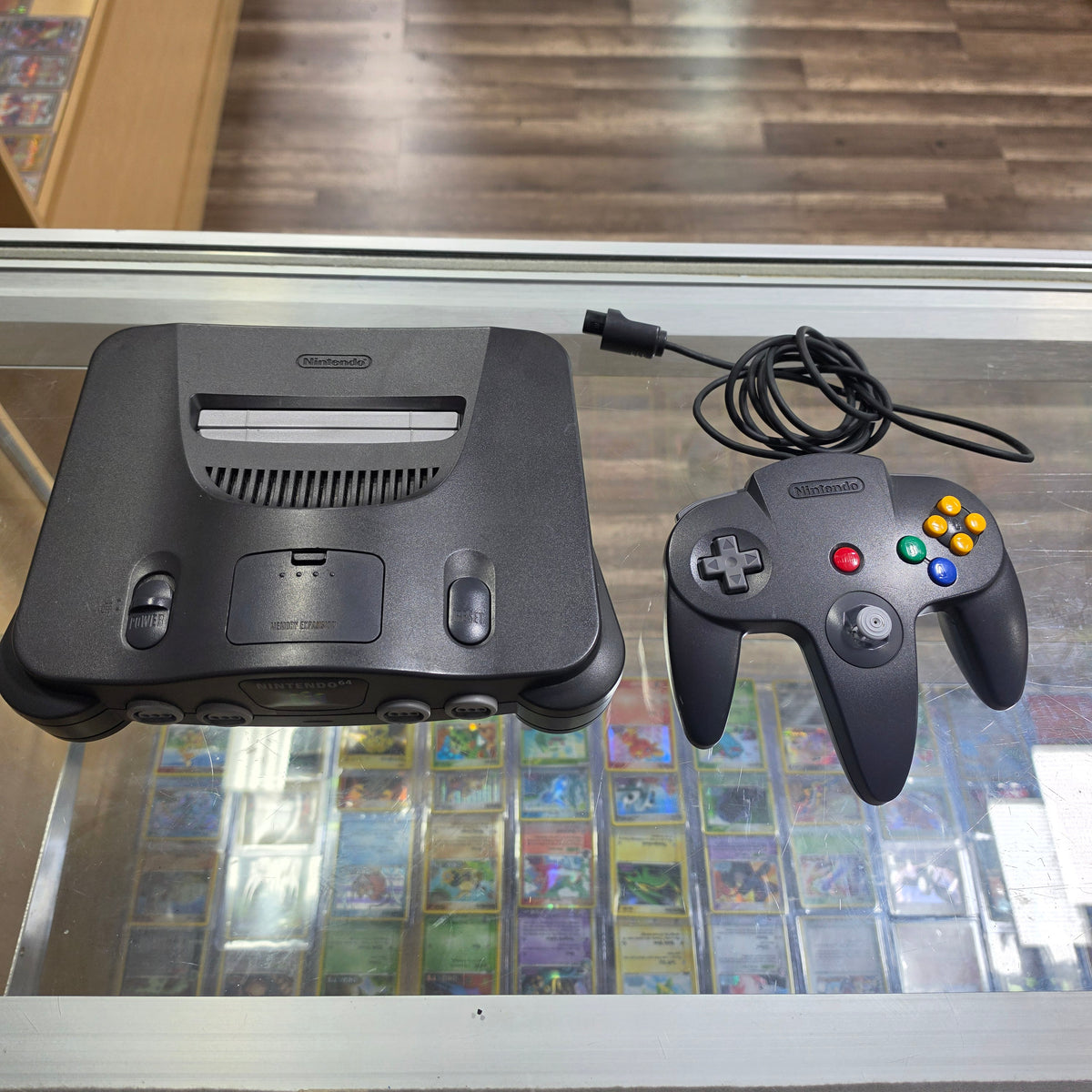 (778) Nintendo 64 System with Wires and Controller