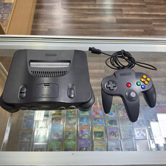(778) Nintendo 64 System with Wires and Controller