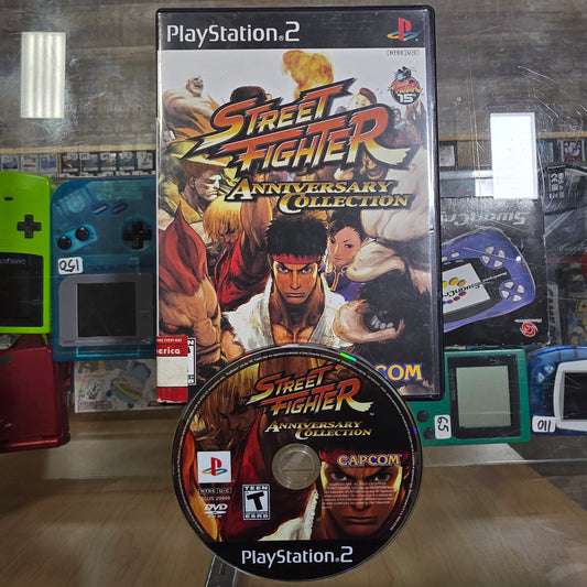 Street Fighter Anniversary Collection Playstation 2