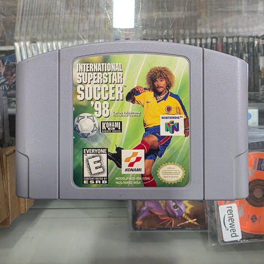 International SuperStar Soccer 98 Nintendo 64
