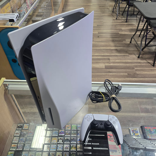 Playstation 5 System Disc Edition Controller Power and Video cables included