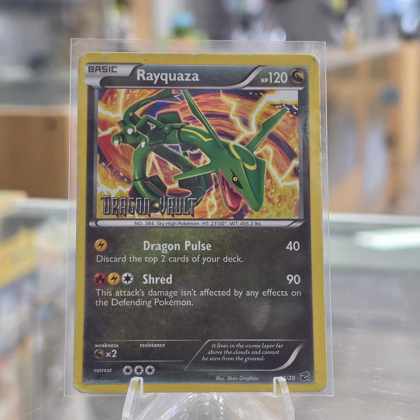Rayquaza - 11/20 (Dragon Vault) - Blister Exclusives (MP)