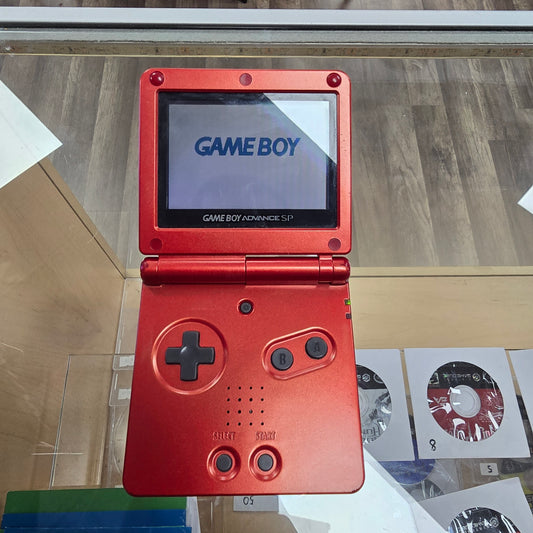 Red Nintendo Gameboy Advance SP (Check photos for condition) (Dead Pixel)