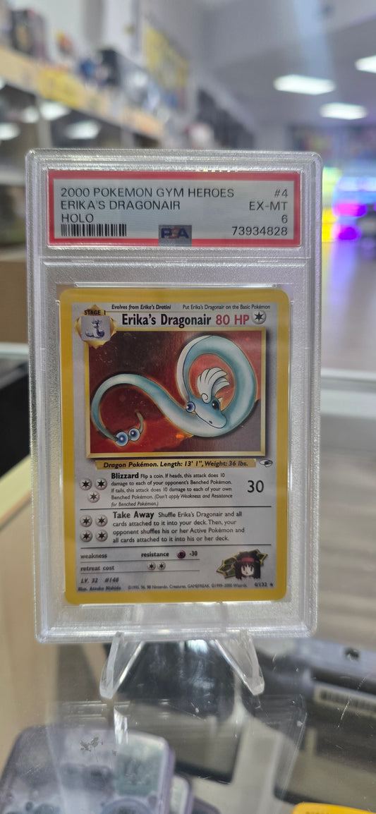 Erika's Dragonair - Gym Heroes PSA 6