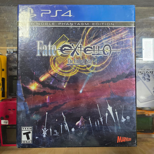 New Sealed Fate/Extella The Umbral Star Playstation 4 Noble Phantasm Edition