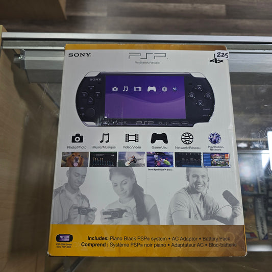 PSP 3000 Model CIB with Box and Charger