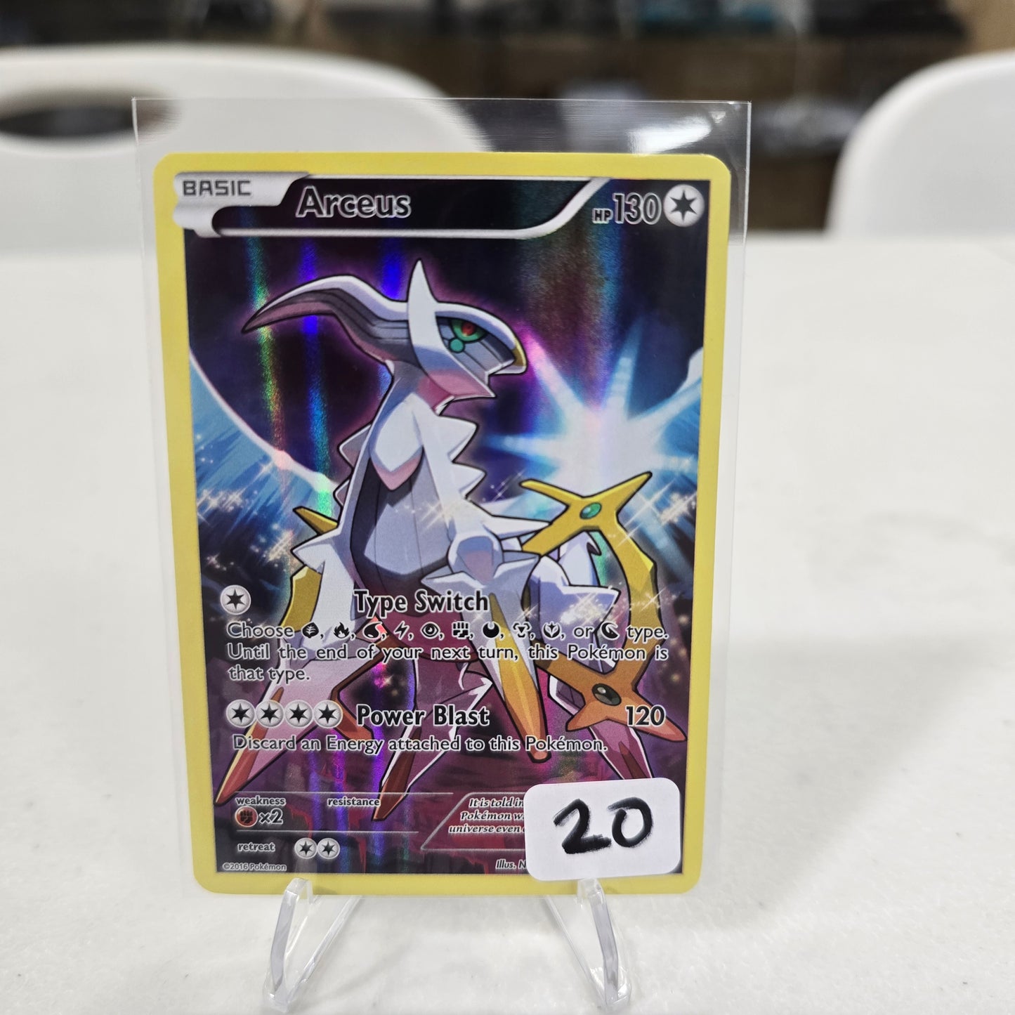 Arceus - XY116 - XY Promos (NM)