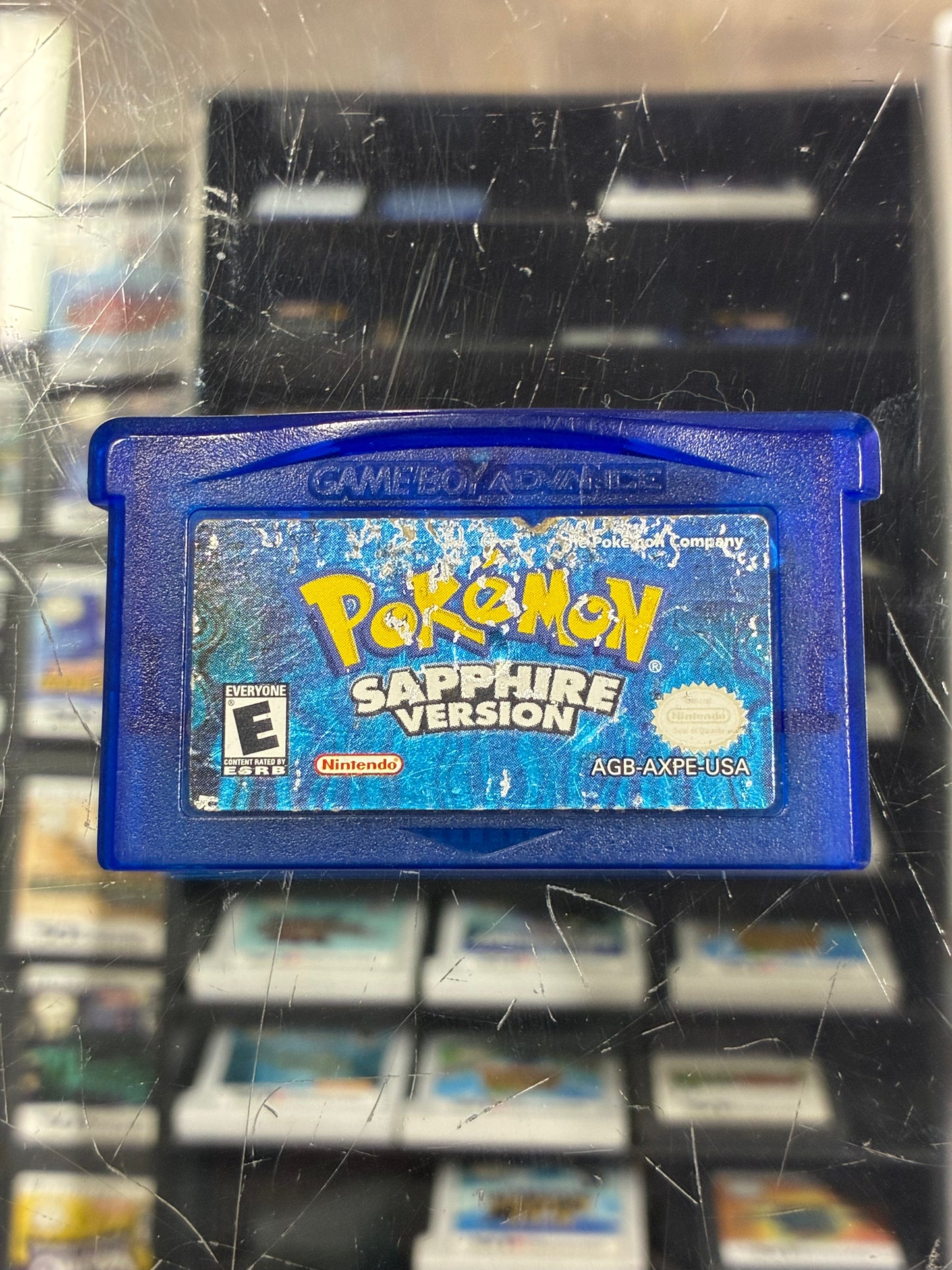 Pokemon Sapphire (Authentic) (Dry Battery) Nintendo Gameboy Advance