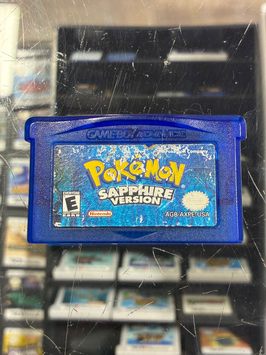Pokemon Sapphire (Authentic) (Dry Battery) Nintendo Gameboy Advance