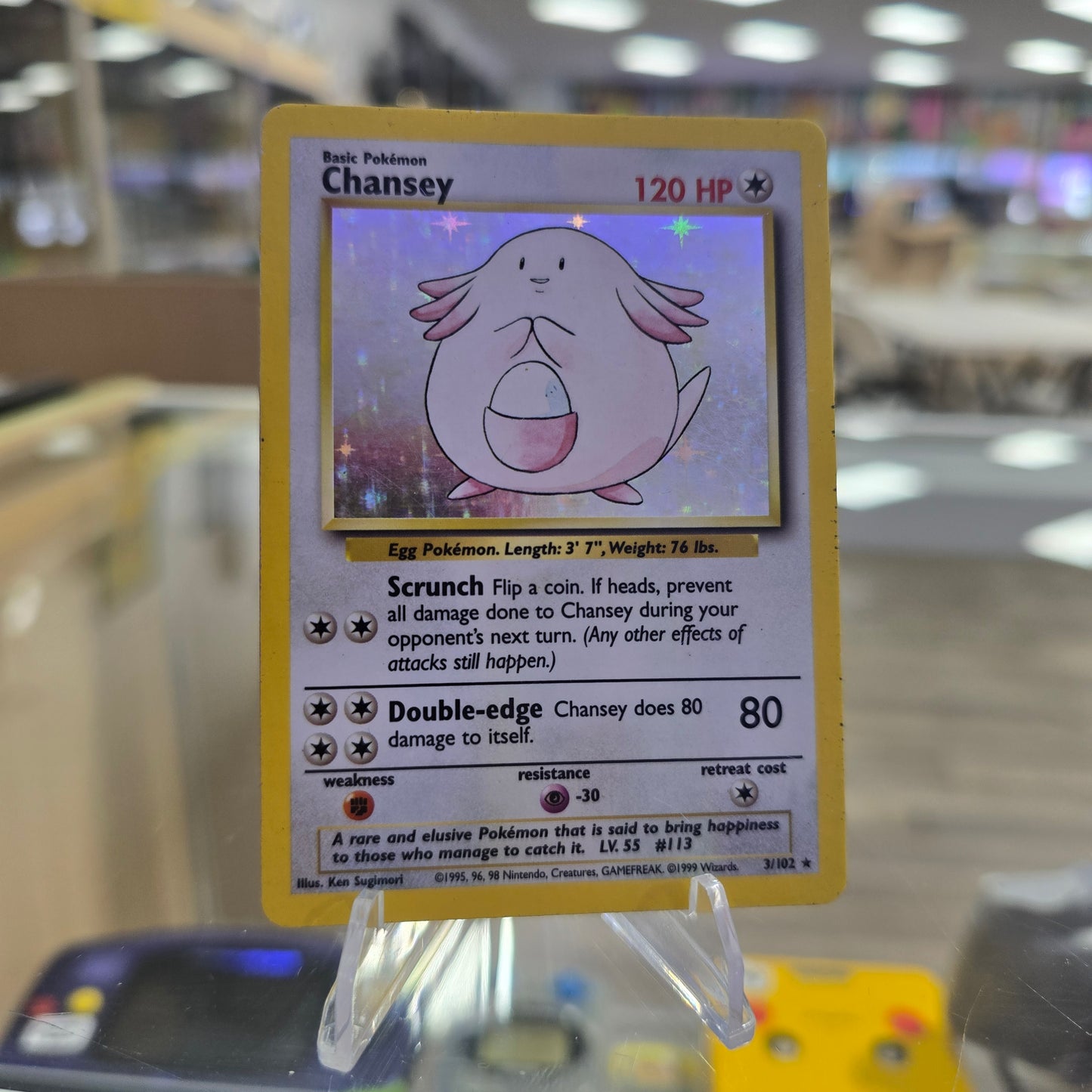 Chansey - Base Set Holofoil (MP)