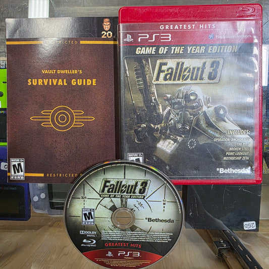 Fallout 3 Playstation 3 [GOTY Edition]