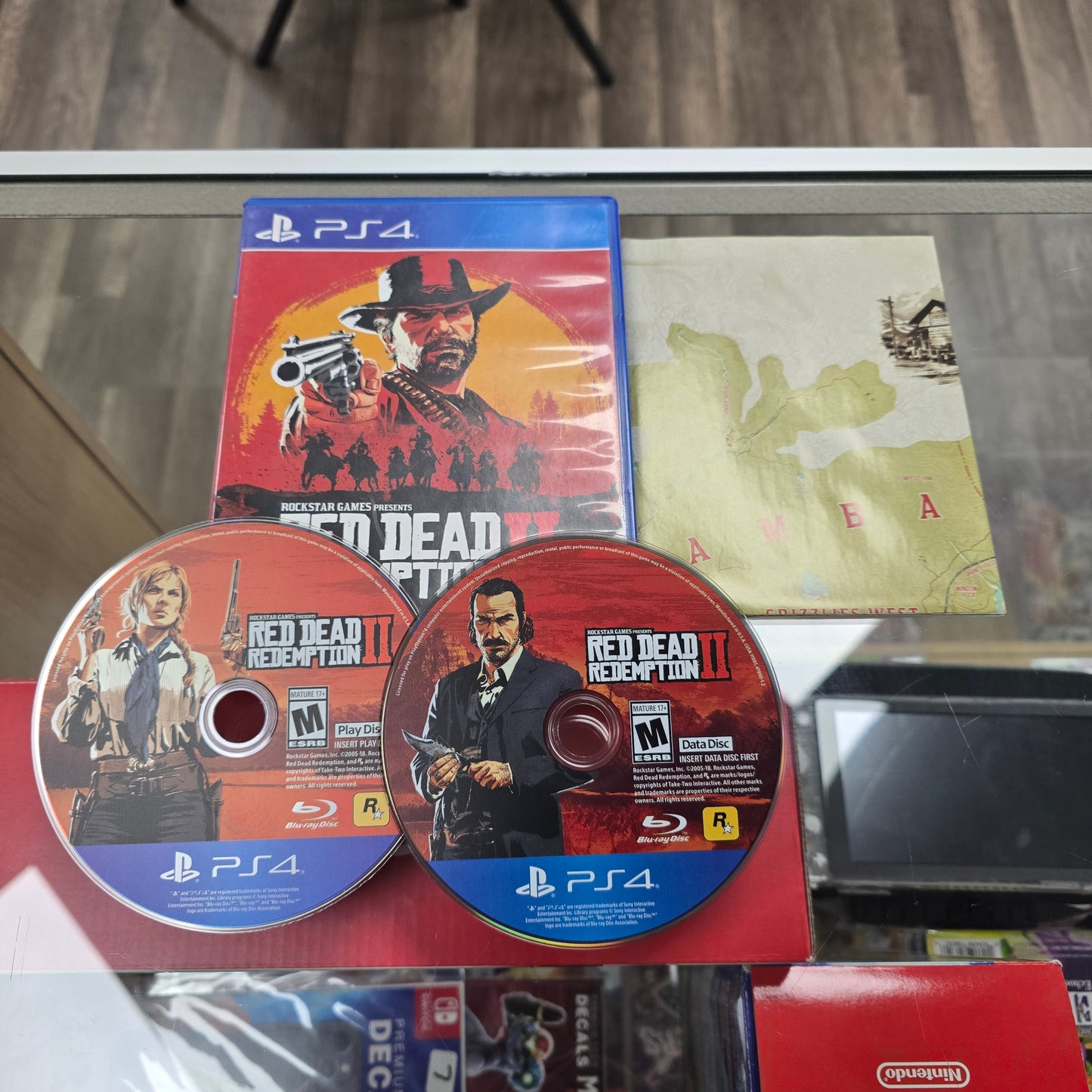 Red Dead Redemption 2 (Has Map) Playstation 4