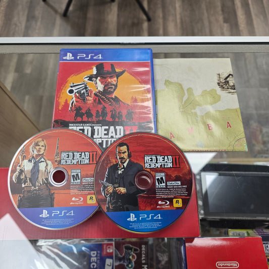 Red Dead Redemption 2 (Has Map) Playstation 4