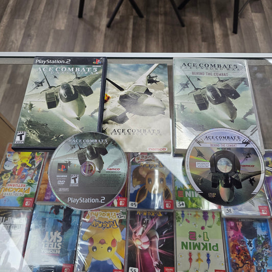 Ace Combat 5 Unsung War with PREVIEW Disc PlayStation 2