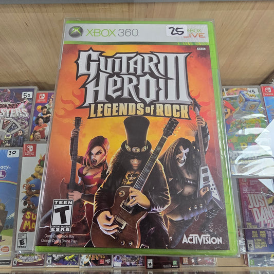 Guitar Hero 3 Legends of Rock (NEW) Xbox 360