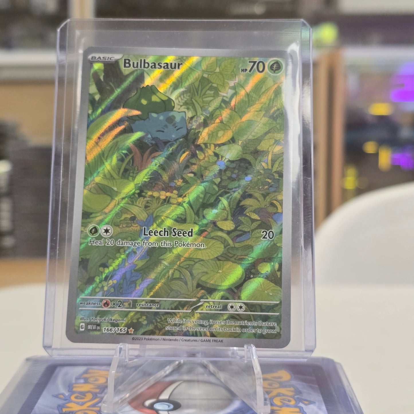 Bulbasaur - 166/165 - SV: Scarlet & Violet 151 (NM)