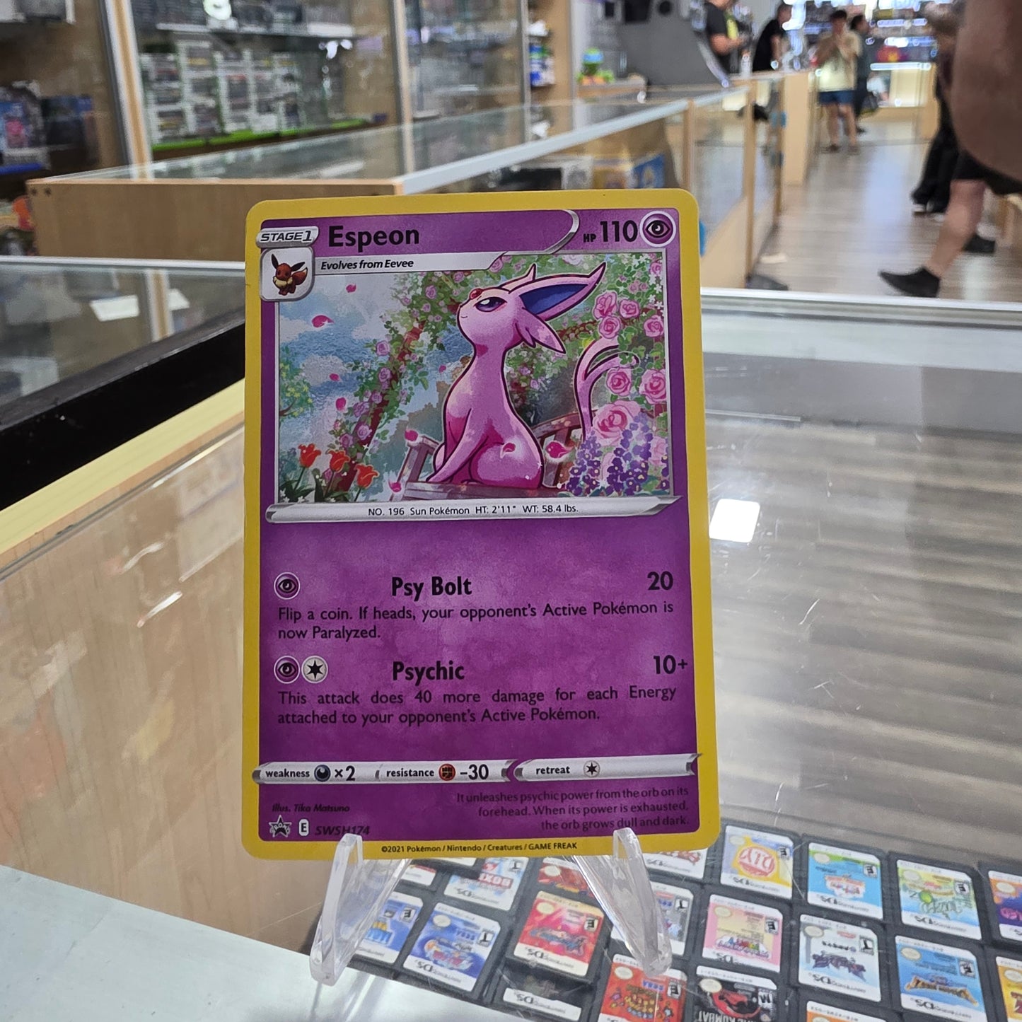 Espeon - SWSH174 - SWSH: Sword & Shield Promo Cards (LP)