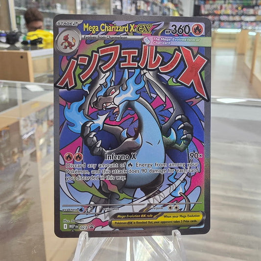 (NM) Mega Charizard X ex - 023 - ME: Mega Evolution Promo