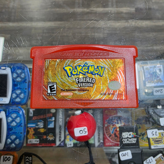 Pokémon FireRed Version Nintendo Gameboy Advance