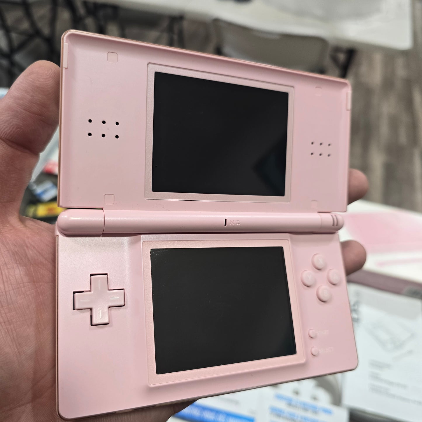 Pink Nintendo DS Lite Handheld System with Box (Clean)
