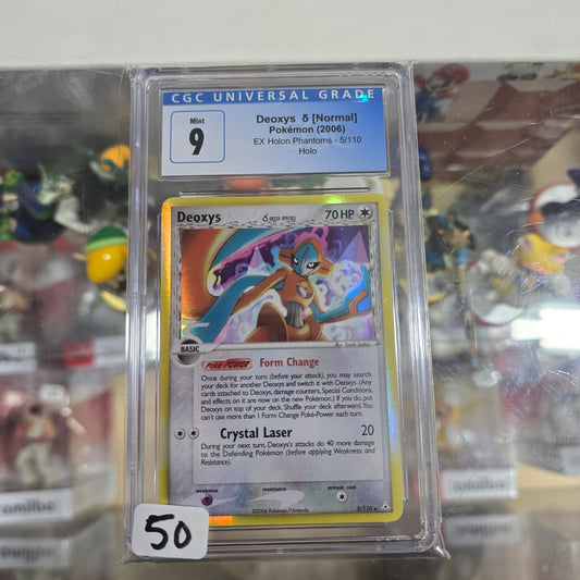 Deoxys (Delta Species - Normal Forme) - Holon Phantoms (HoloFoil) (CGC 9)