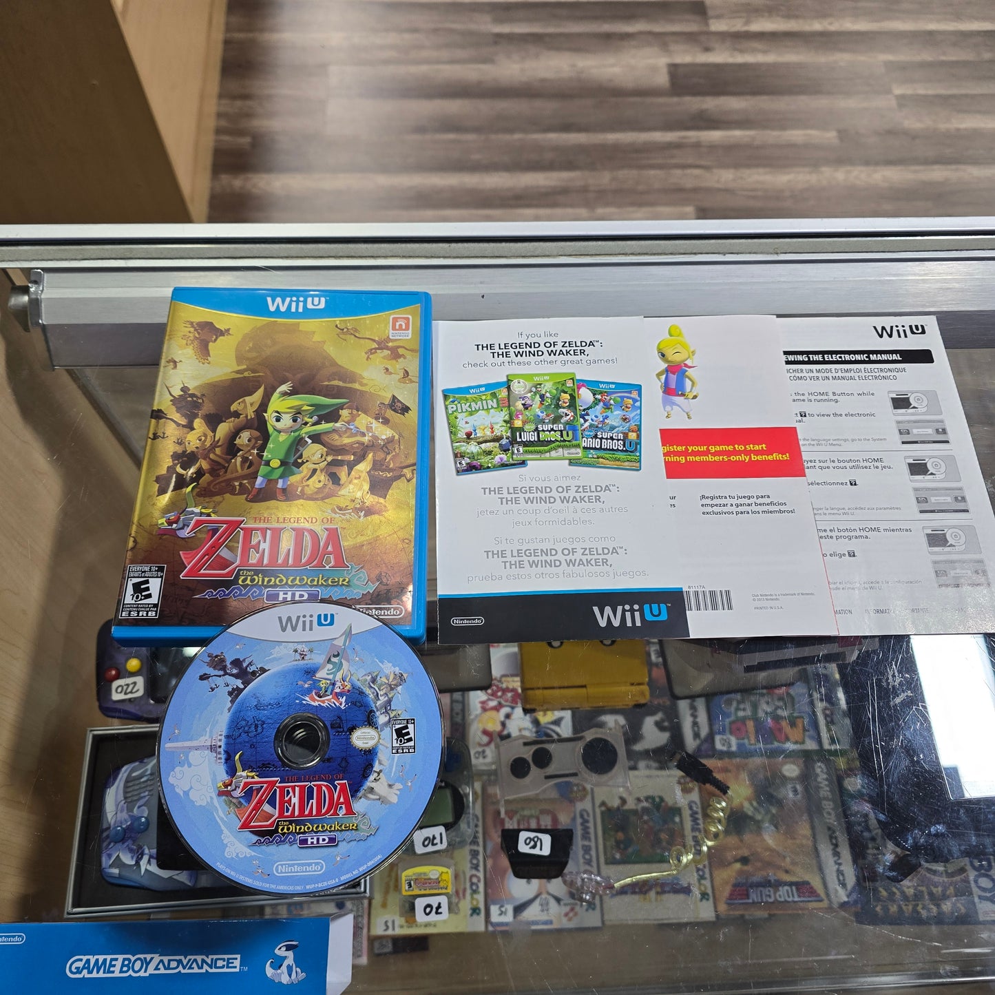 Wii U Console Zelda Wind Waker Edition with Zelda Wind Waker HD for Wii U