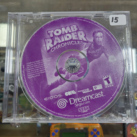 Tomb Raider Chronicles Sega Dreamcast