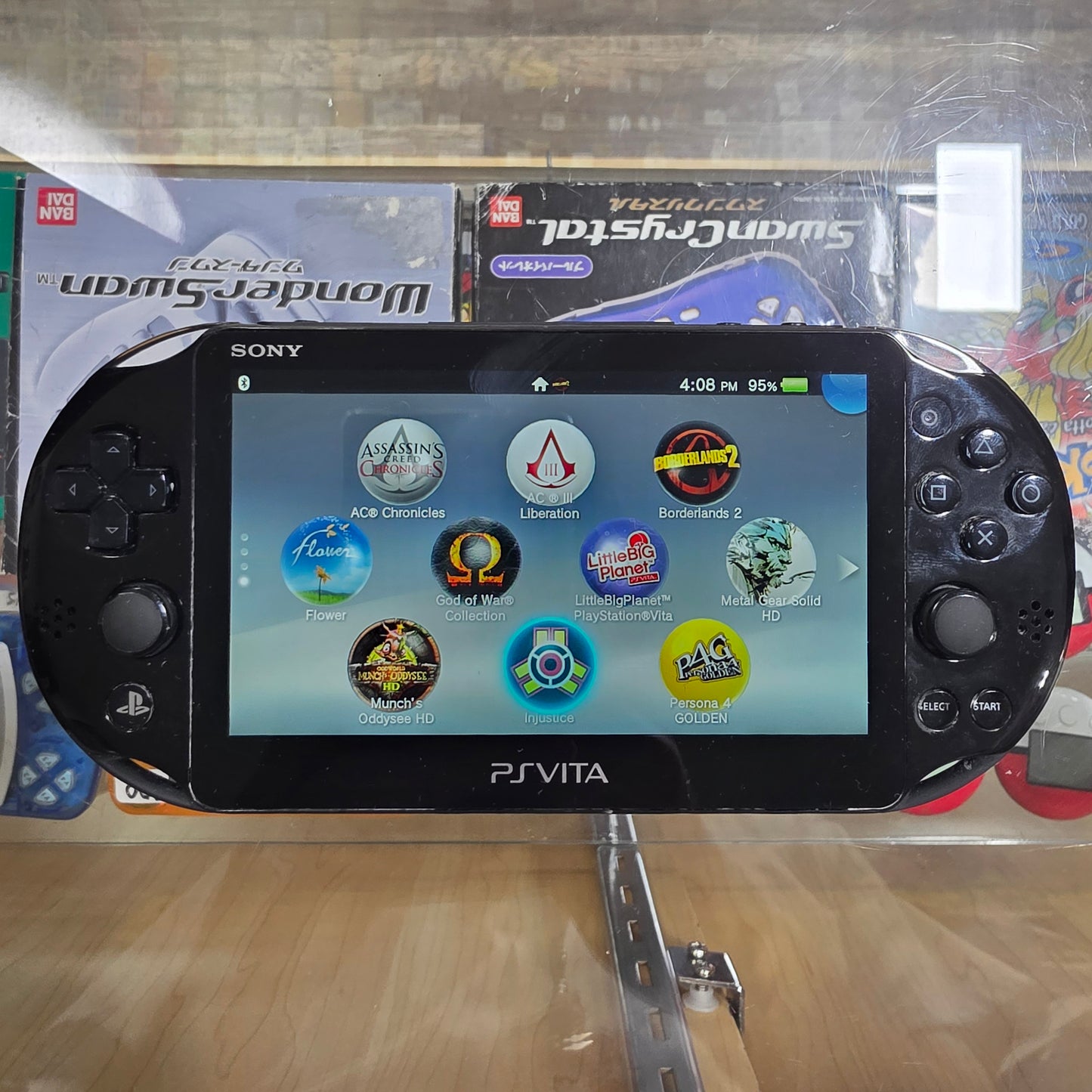 Playstation Vita Handheld System Pre Installed Games