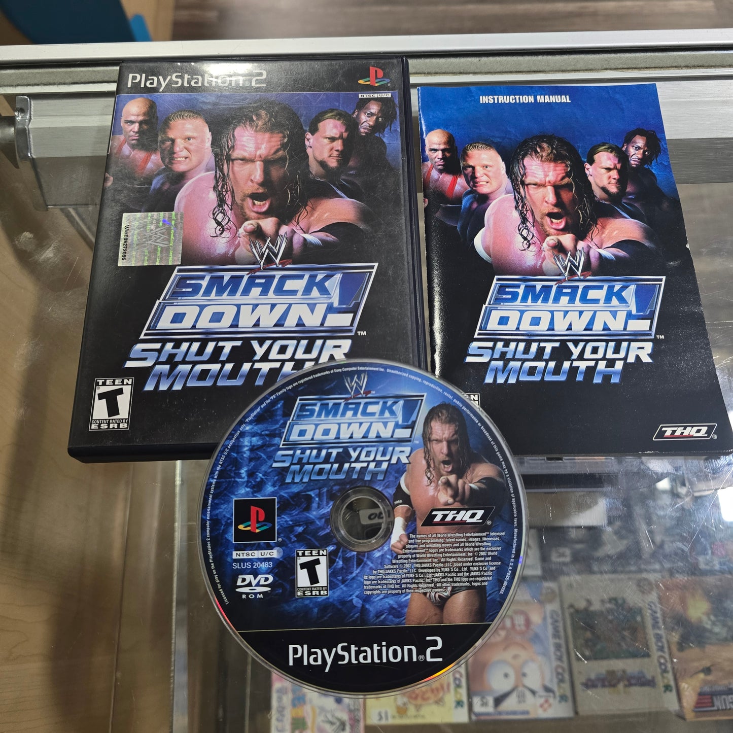 WWE Smackdown Shut Your Mouth Playstation 2