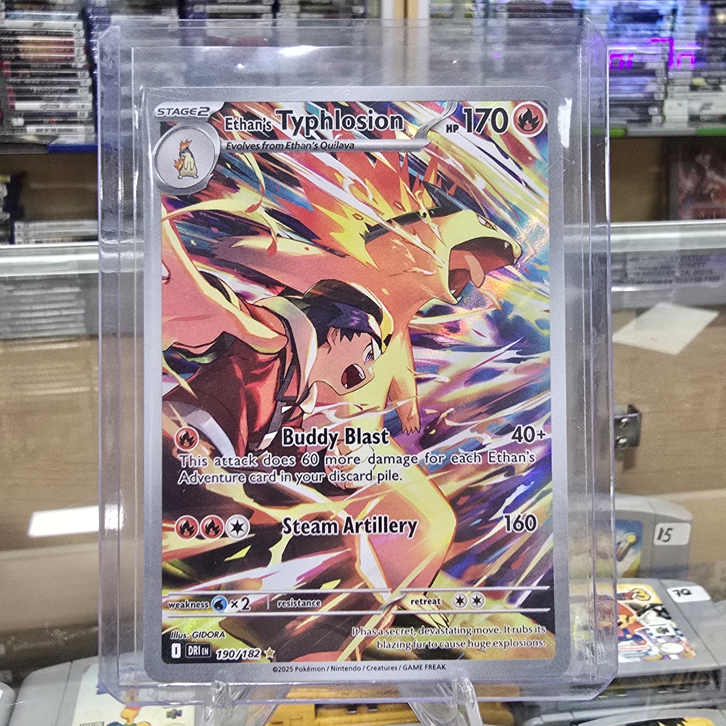 Ethan's Typhlosion - 190/182 - SV10: Destined Rivals (NM)