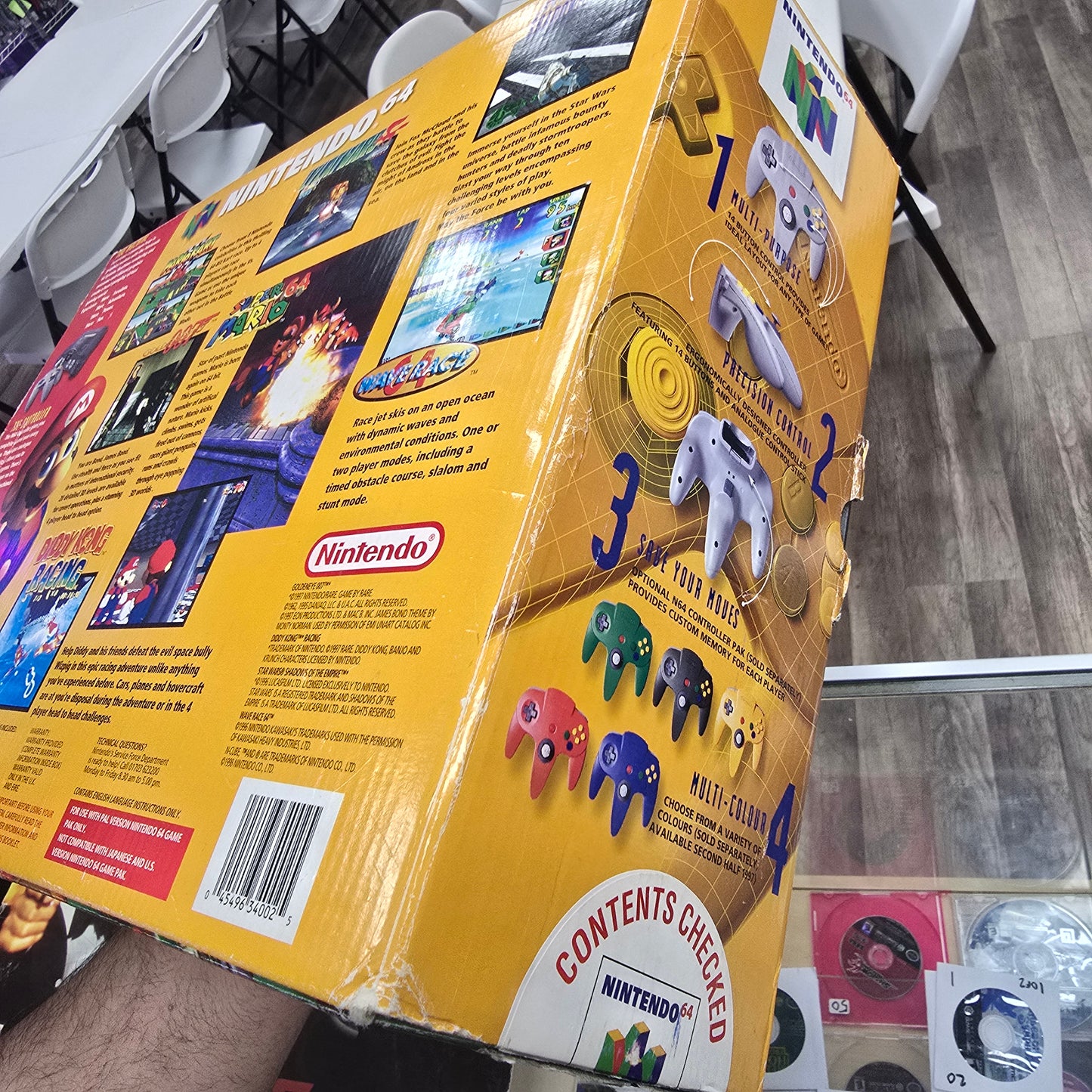 Nintendo 64 Console 007 Goldeneye Boxed Edition with Game (PAL BOX) RARE!