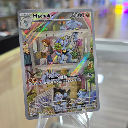 Machoke - 177/165 - SV: Scarlet & Violet 151 (NM)