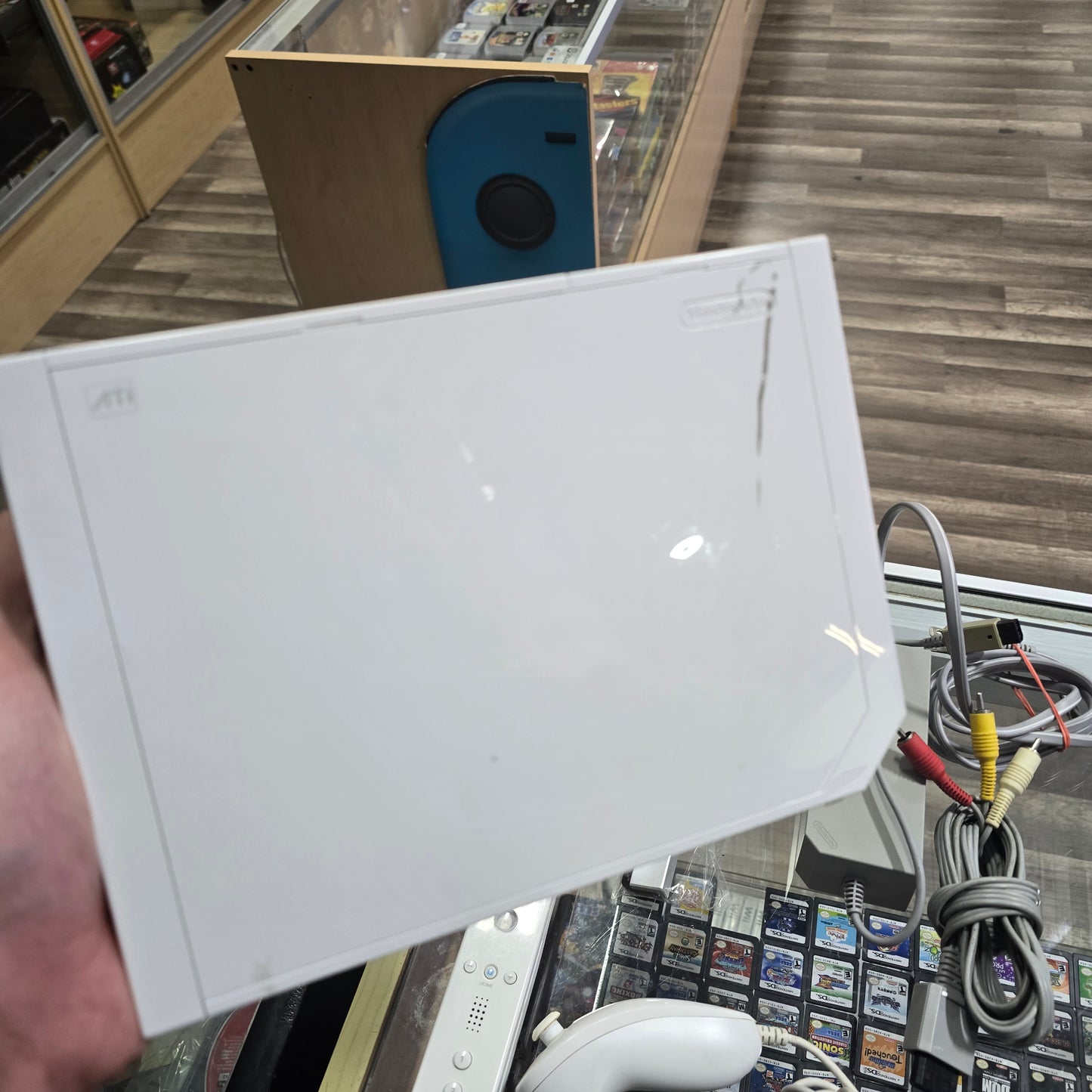 (358) Nintendo Wii System [All Cables And Controllers Included]