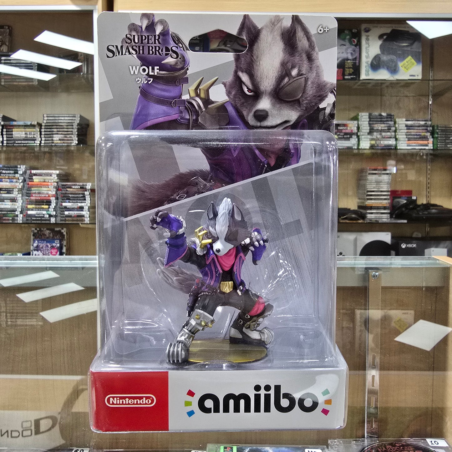 Super Smash Bros Wolf Amiibo NEW