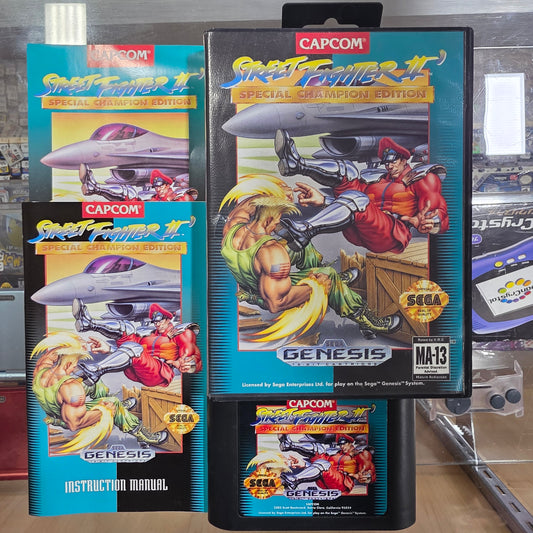 Street Fighter II Special Champion Edition Sega Genesis