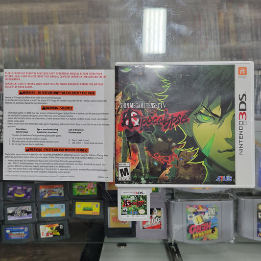 Shin Megami Tensei IV Apocalypse Nintendo 3DS