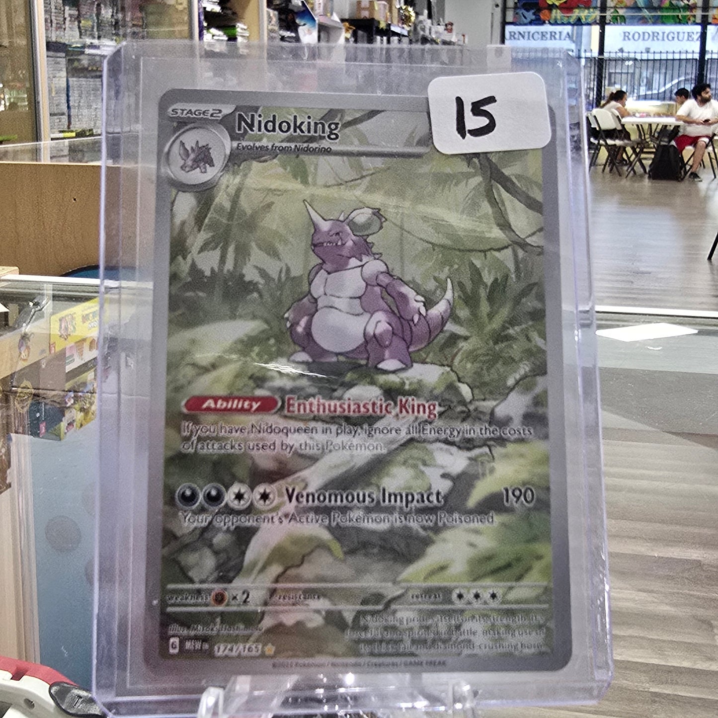 Nidoking - 174/165 - SV: Scarlet & Violet 151 (NM)