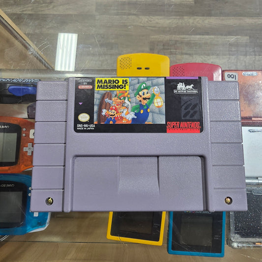 Mario is Missing Super Nintendo