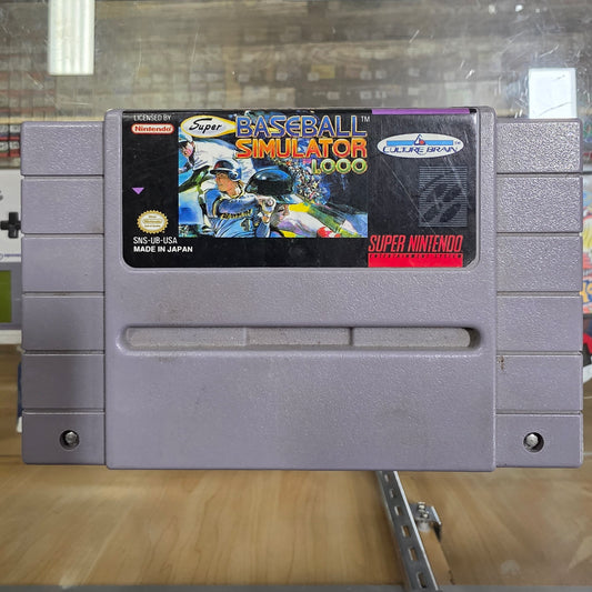 Baseball Simulator 1000 SNES