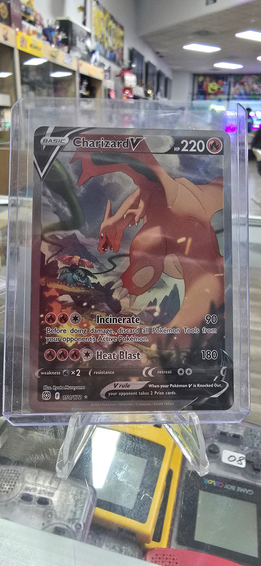 Charizard V (Alternate Full Art) - SWSH09: Brilliant Stars (NM)
