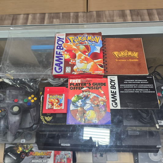 Pokémon Red (New Battery) (CIB) (Good Condition) Nintendo Gameboy