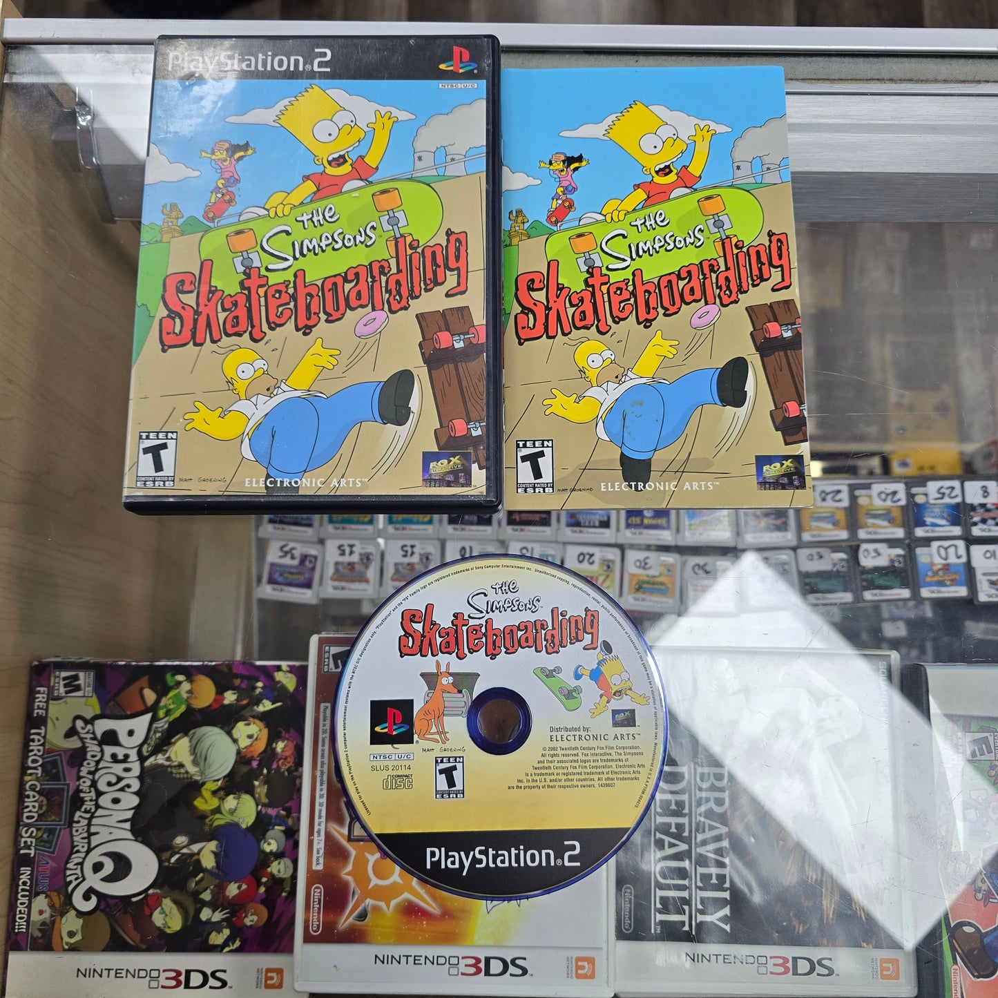 The Simpsons Skateboarding Playstation 2