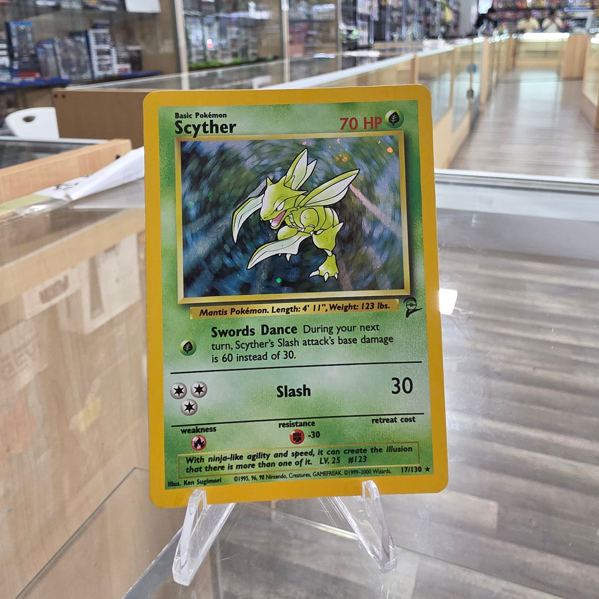 (LP) Scyther - Base Set 2