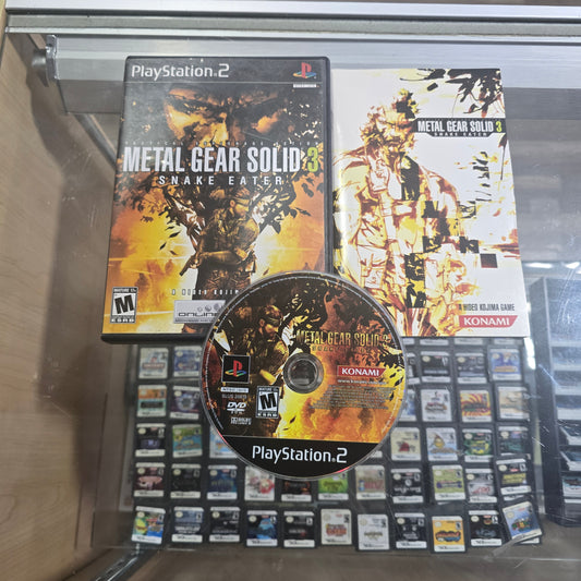 Metal Gear Solid 3 Snake Eater Playstation 2