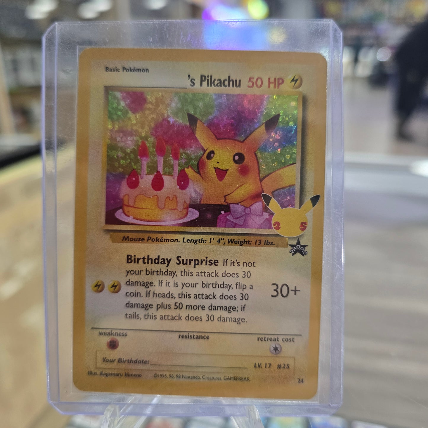______'s Pikachu - Celebrations: Classic Collection (NM)