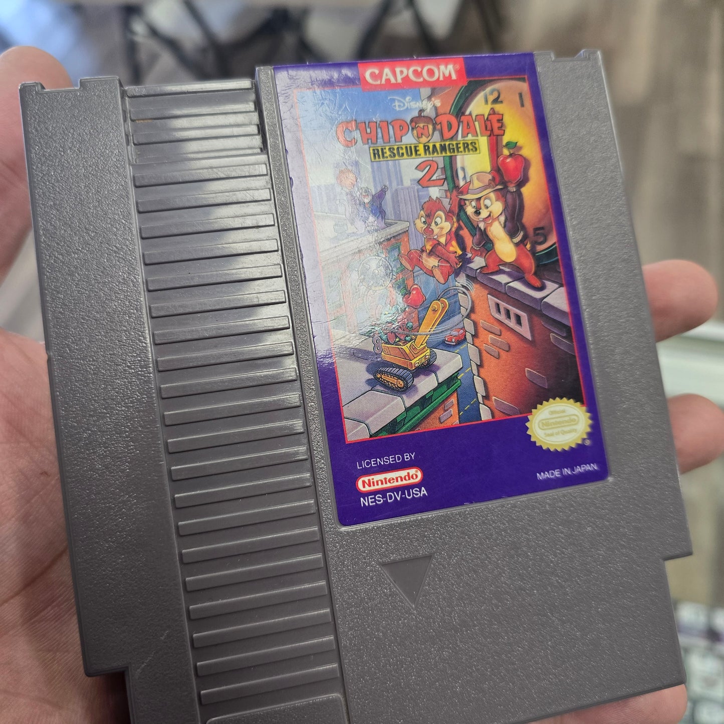 Chip 'N Dale Rescue Rangers 2 (Great Label) NES