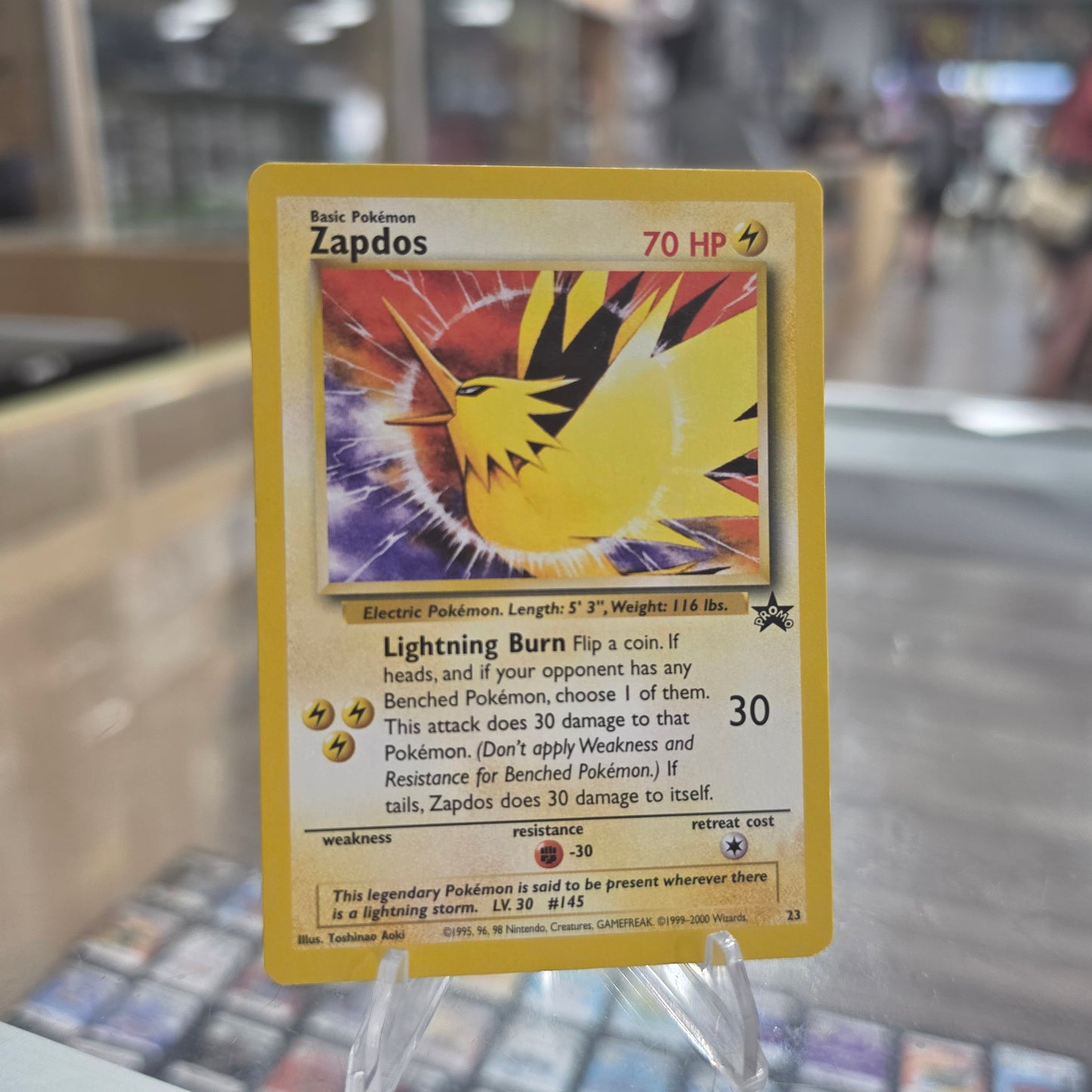 Zapdos - WoTC Promo (NM)