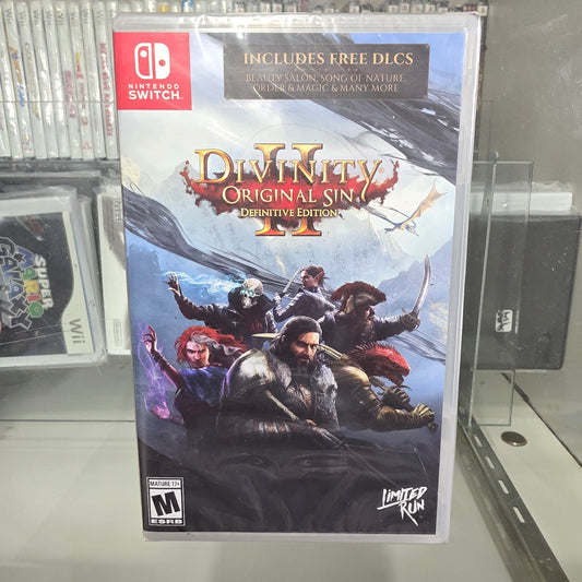 New Sealed Divinity: Original Sin II: Definitive Edition Nintendo Switch